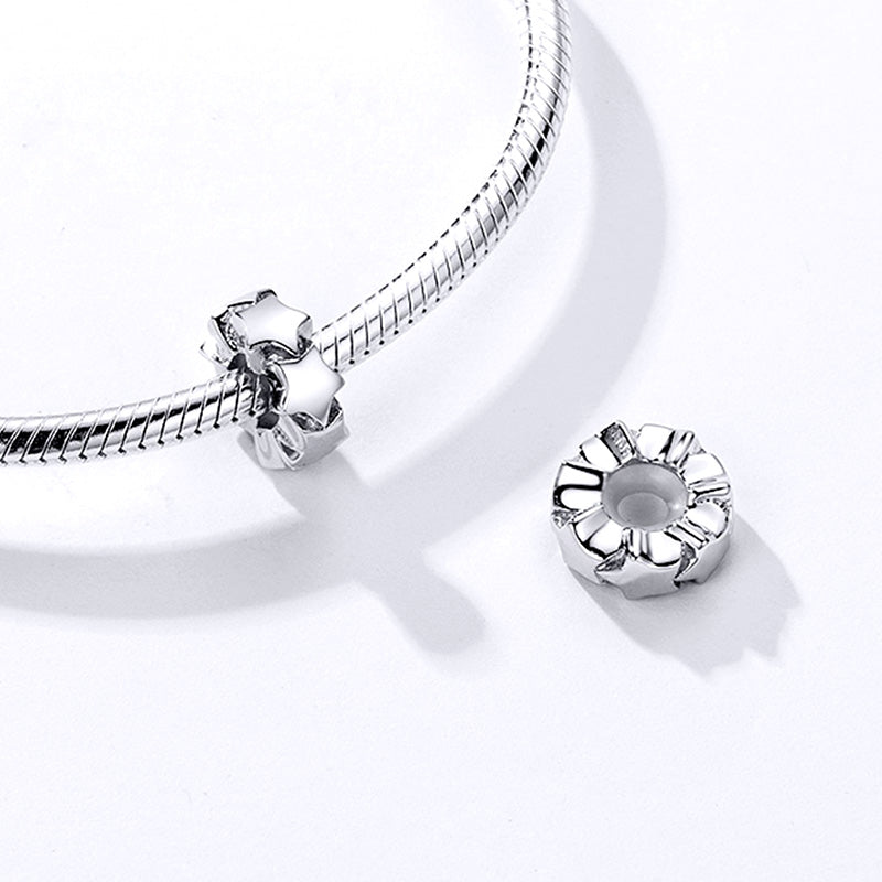 Bling Star Stopper for Charm Bracelets 925 Sterling Silver_2