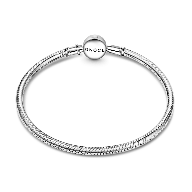 Gnoce Star Basic Snake Chain Bracelet_2