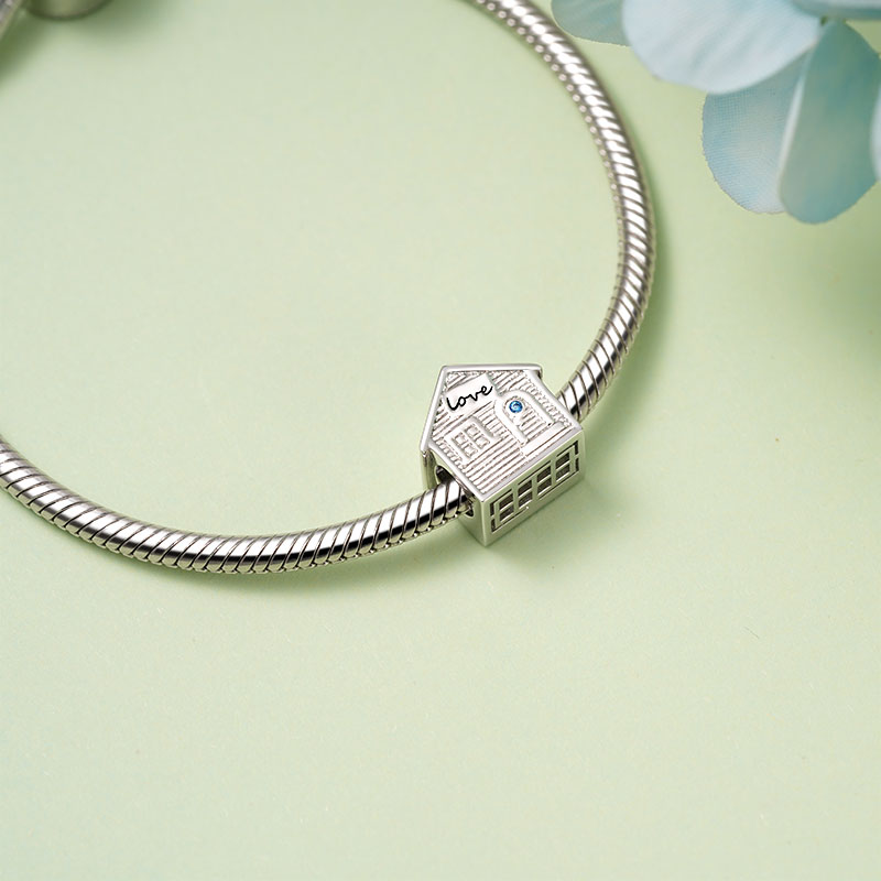 Gnoce House Love Place Personalized Photo Charm_2