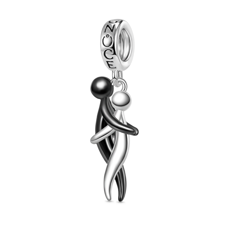 Gnoce Lover Embraces Romantic Pendant Dangle Charm_1