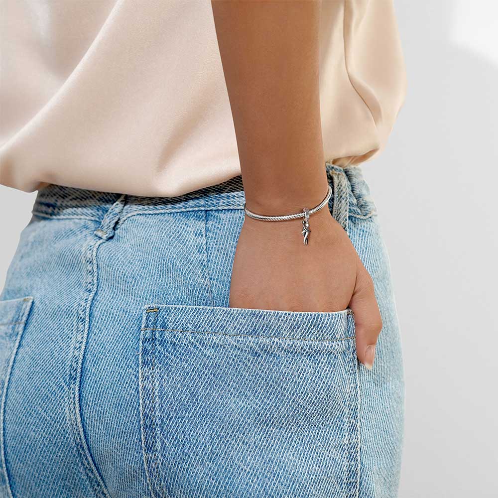 Gnoce Lover Embraces Romantic Pendant Dangle Charm_4