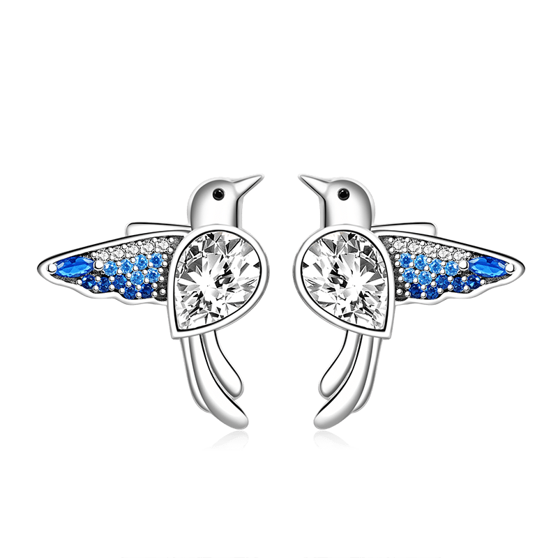 Gnoce Hummingbird Stud Earrings_1