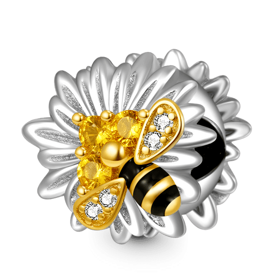 Gnoce Sparkling Honey Bee Charm_1