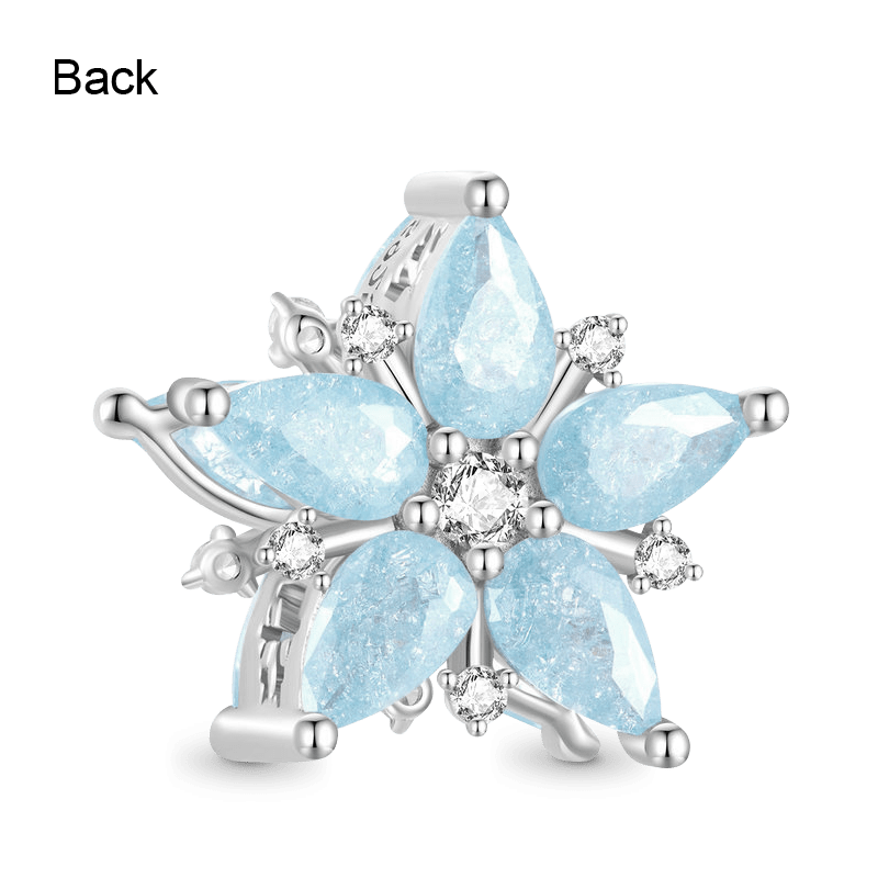 Gnoce Sparkling Winter Snowflake Charm_2