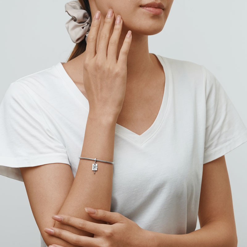 Gnoce Doctor Stethoscope Pendant Dangle Charm_4