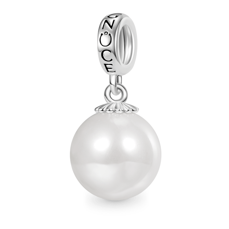 Gnoce Elegant Natural Pearl Pendant Dangle Charm_1