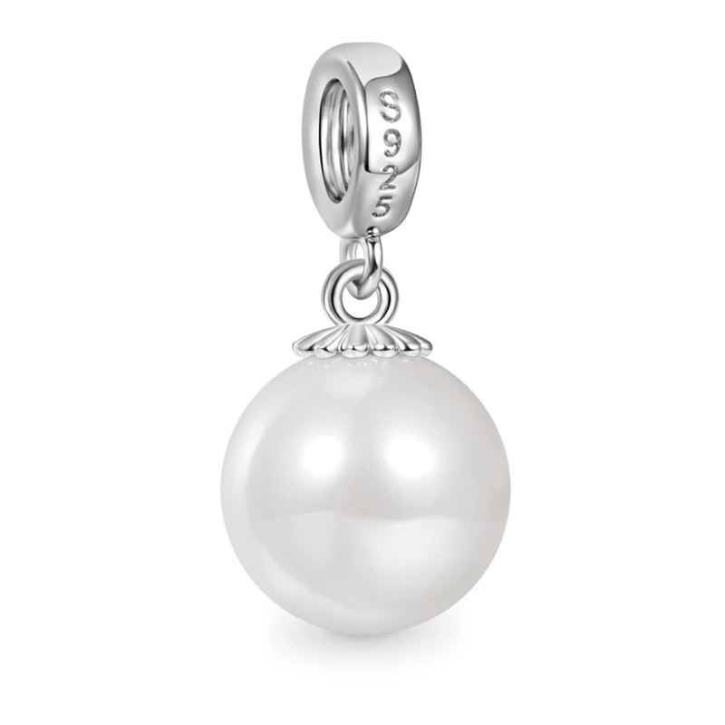 Gnoce Elegant Natural Pearl Pendant Dangle Charm_2