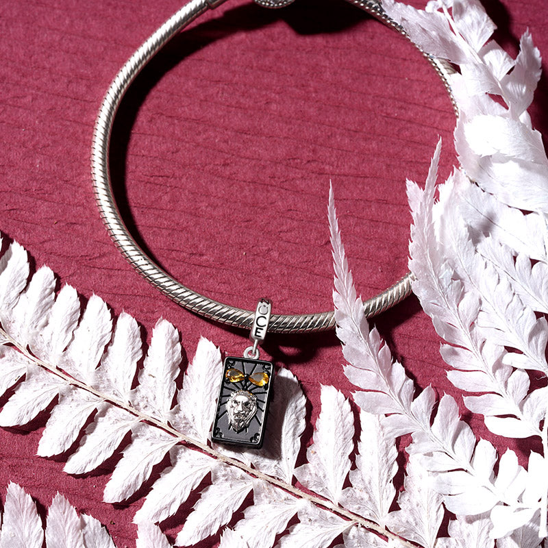 Gnoce "the Strength" Tarot Pendant Dangle Charm_3