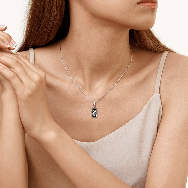 Gnoce "the Strength" Tarot Pendant Dangle Charm_6