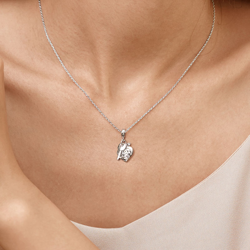 Gnoce Key to Your Heart Pendant Dangle Charm_7