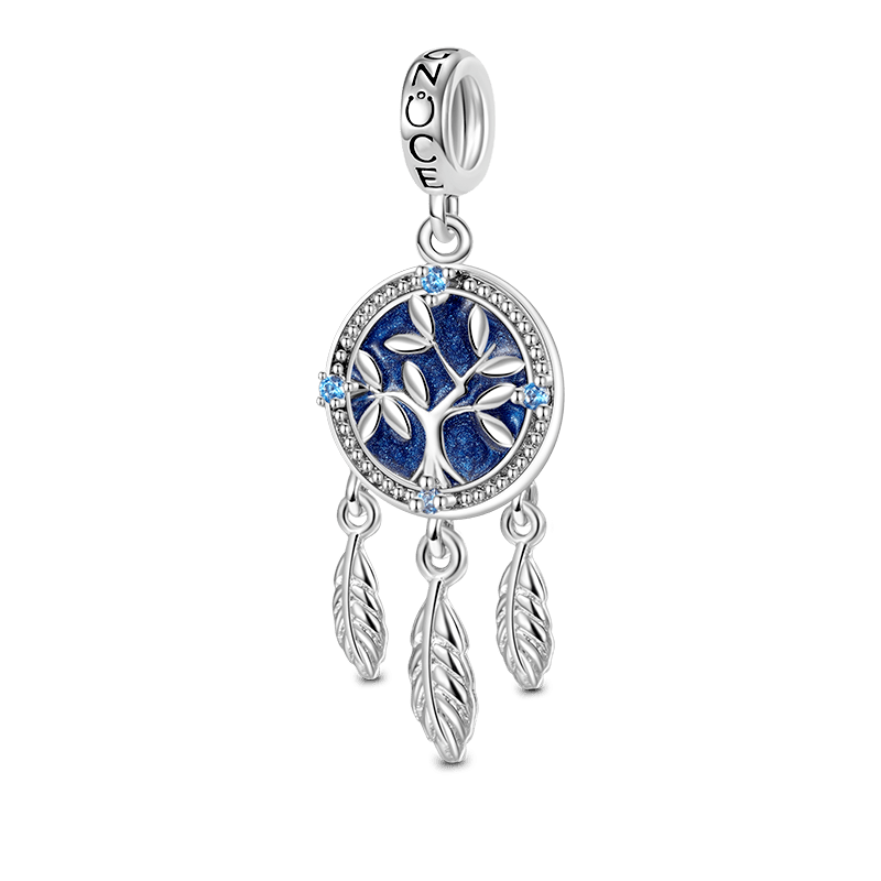 Gnoce Family Tree Dream Catcher Pendant Dangle Charm_1