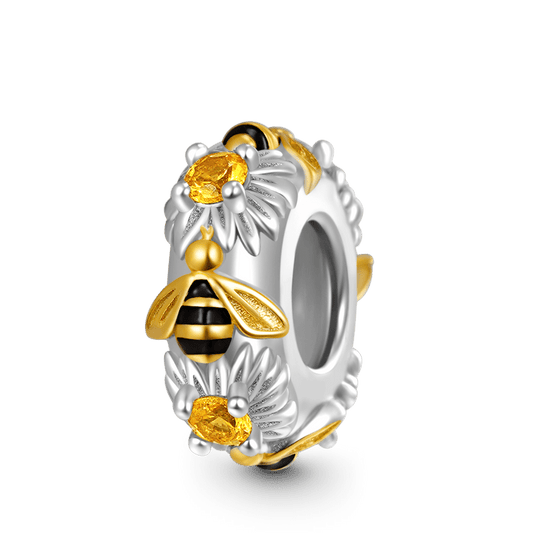 Gnoce Dancing Honey Bees Stopper Charm_1