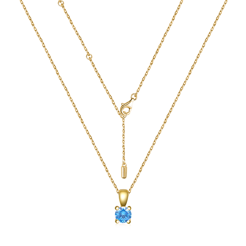 Gnoce Sparkling Birthstone Necklace_2