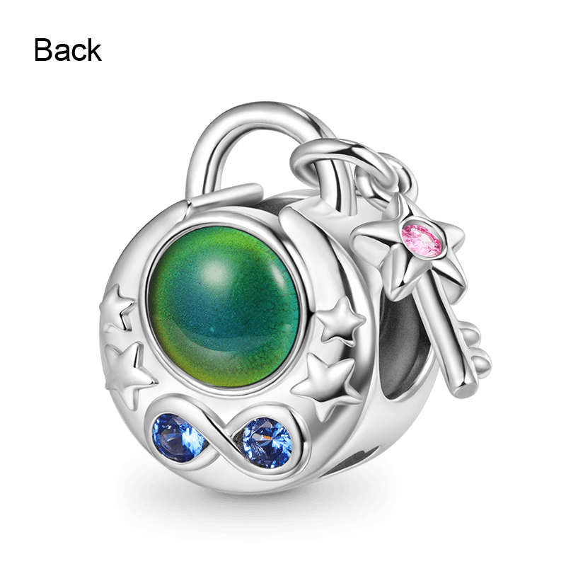 Gnoce Love Key Pendant Dangle Charm_2