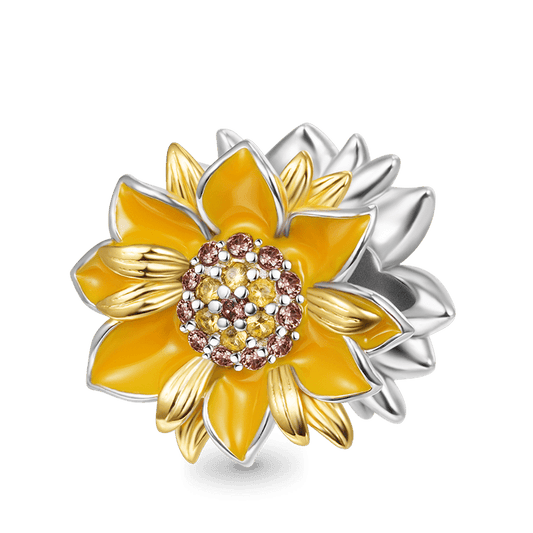 Gnoce Sparkling Sunflower Charm_1
