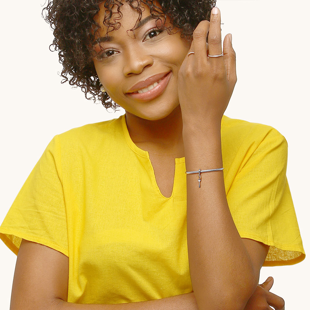 Fork & Pasta Pendant Dangle Charm 925 Sterling Silver_3