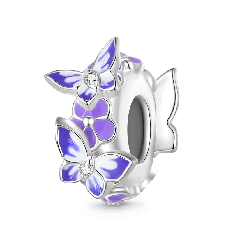 Gnoce Flying Butterflies Stopper Charm_1