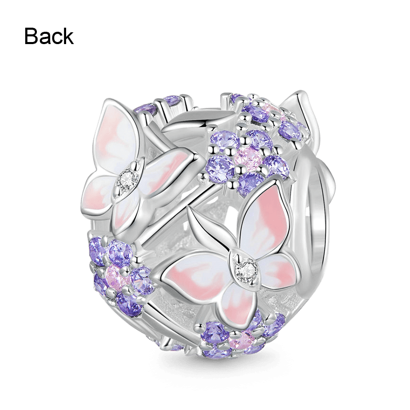 Gnoce Sparkling Butterfly Love Charm_2