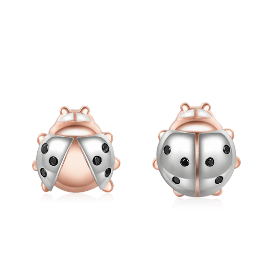Gnoce Cute Ladybug Stud Earrings_1
