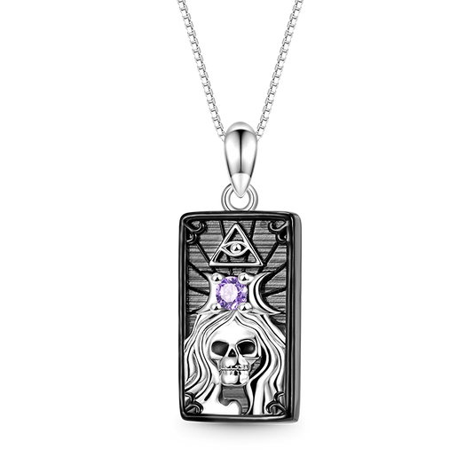 Gnoce "the High Priestess" Tarot Necklace_1