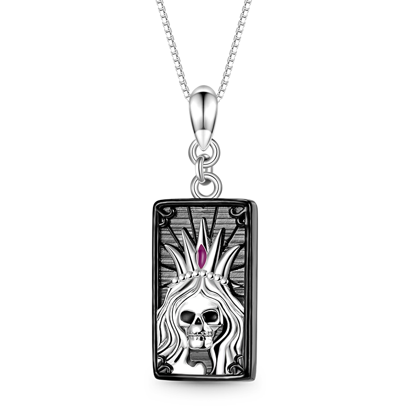 Gnoce Sparkling "the Empress" Tarot Necklace_1