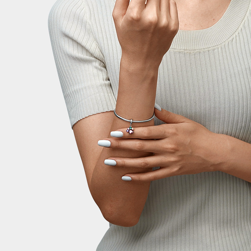 Gnoce Cute Pet Paw Pendant Dangle Charm_4