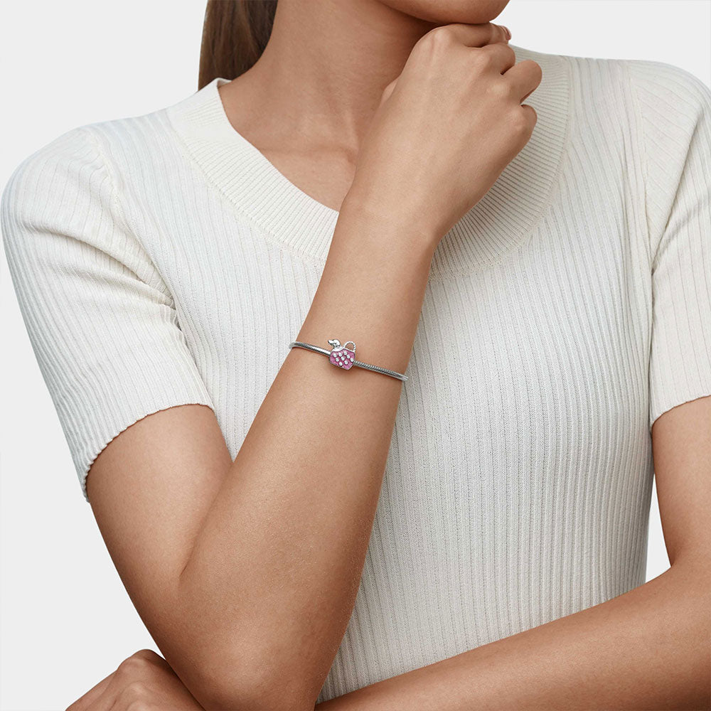 Gnoce Pink Pet Dog Bag Charm_4