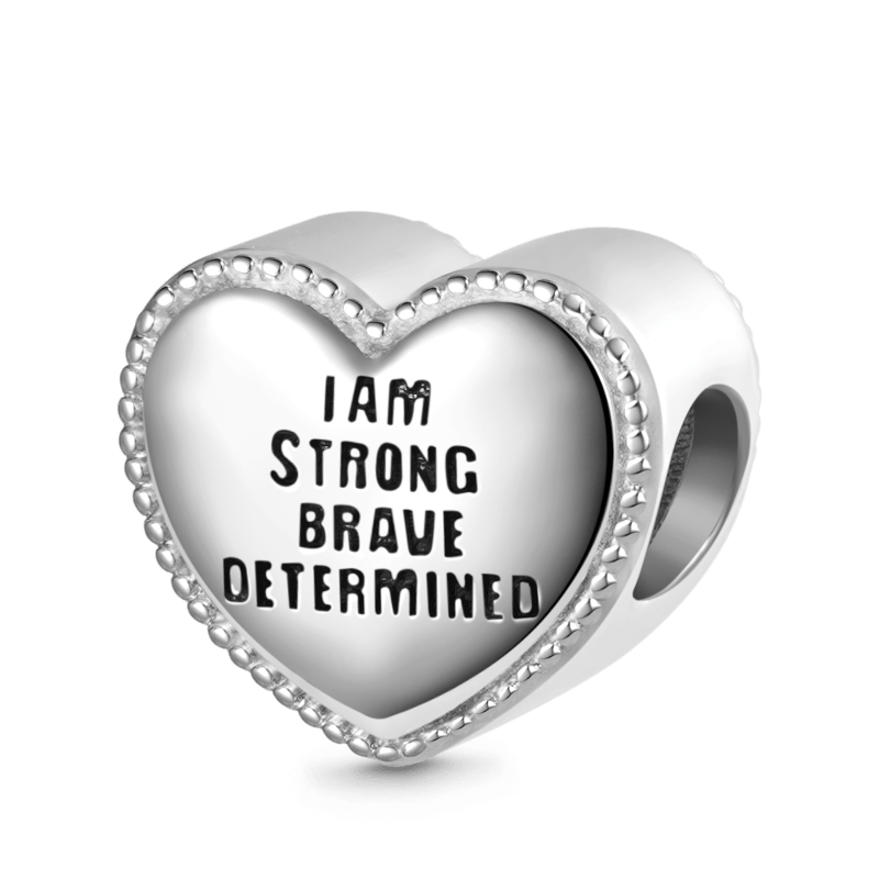 Gnoce Pink Ribbon Breast Cancer Awareness Charm_2