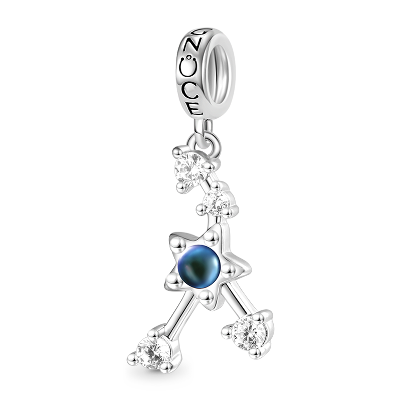 Gnoce Zodiac Sign Mood Pendant Dangle Charm_2