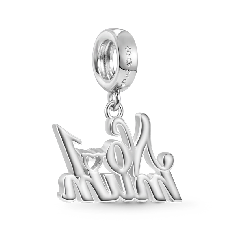 Gnoce Sparkling No.1 Mum Pendant Dangle Charm_2