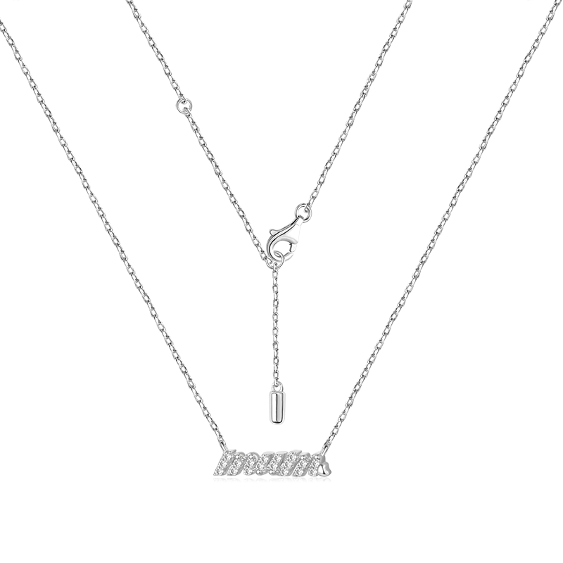 Gnoce Sparkling Mum Necklace_2