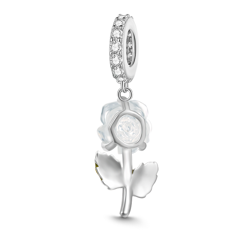 Gnoce Light Color-changing Rose Flower Pendant Dangle Charm_3