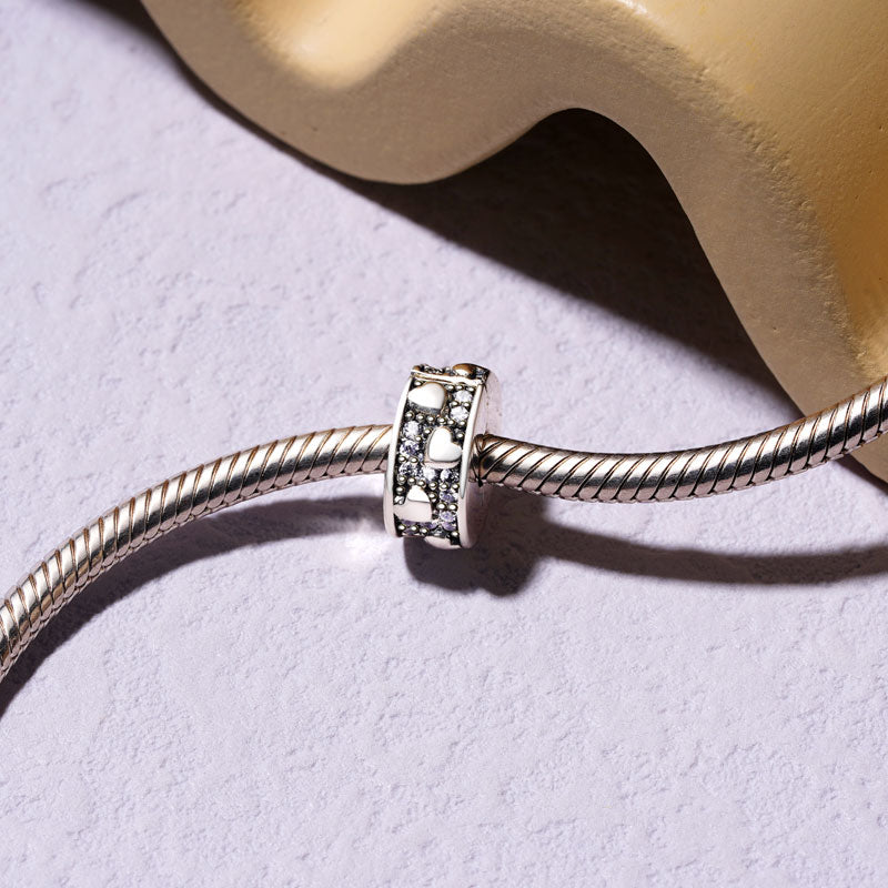 Gnoce Sparking Love Heart Stopper Charm_3