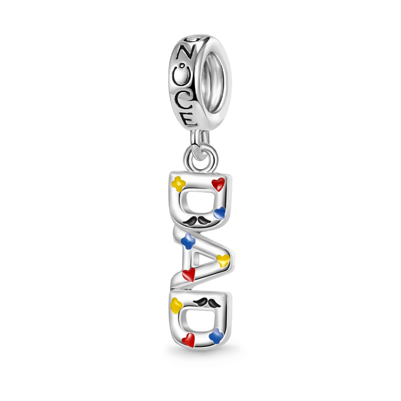 Gnoce Dad Pendant Dangle Charm_1