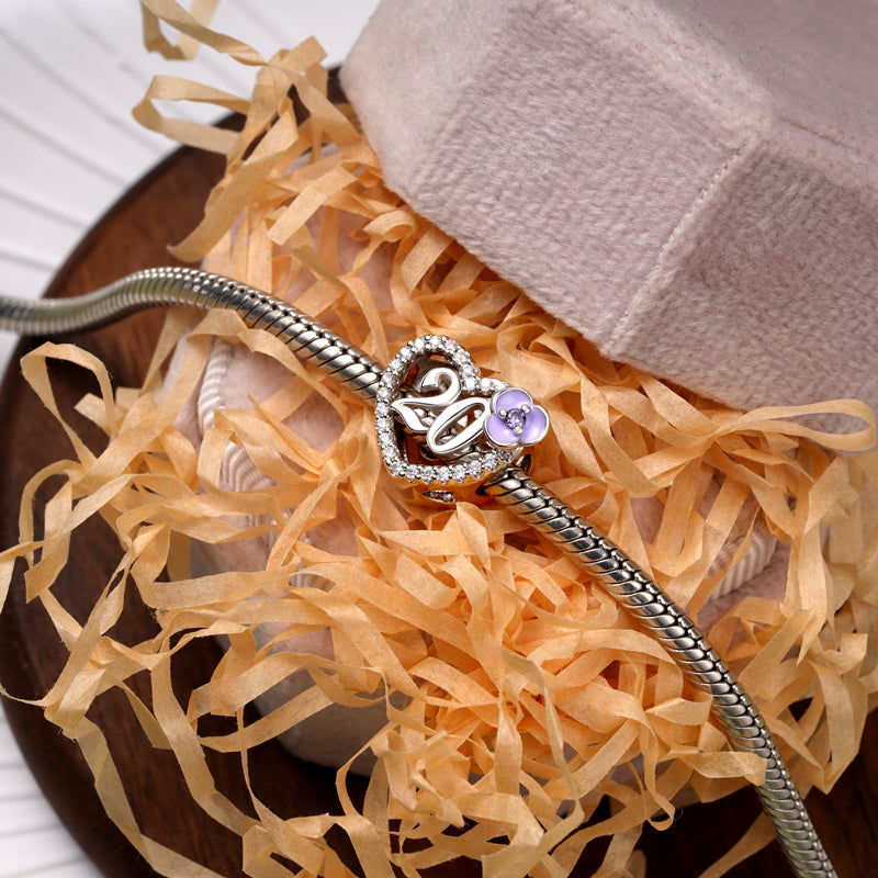 Gnoce Celebration 20th Birthday Heart Charm_3