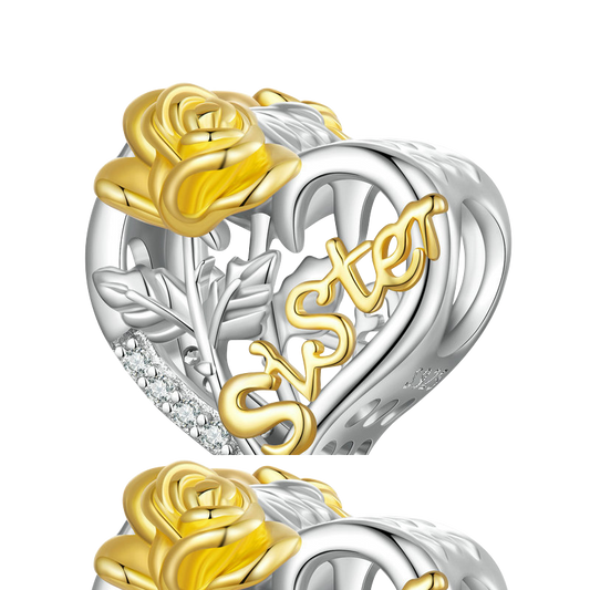 Gnoce Love Sister Heart Charm_1