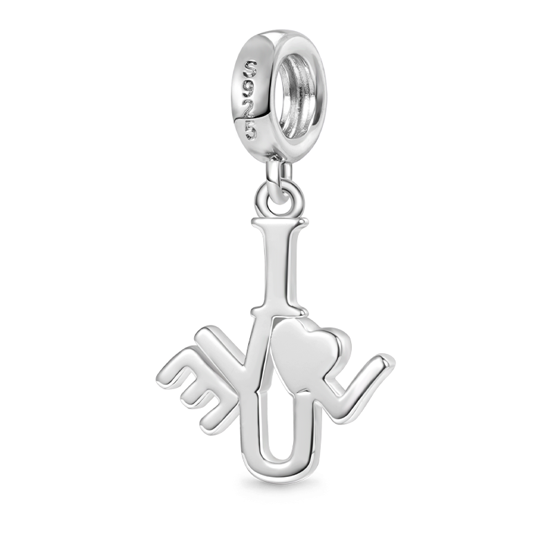 Gnoce "I Love You" Pendant Dangle Charm_2