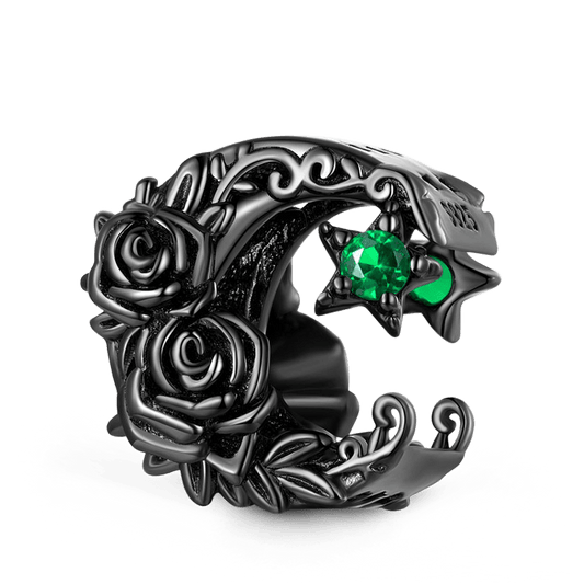 Gnoce Dark Moon Rose Charm_1