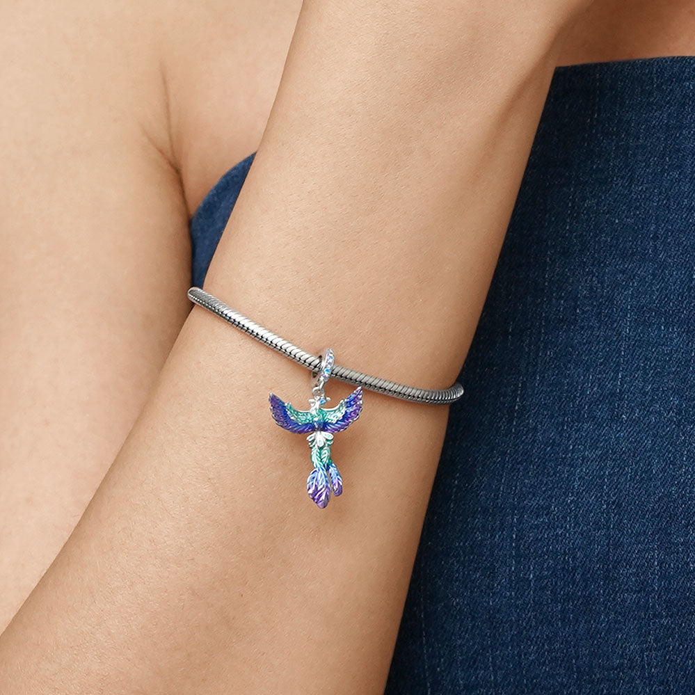 Gnoce Phoenix Pendant Dangle Charm_7