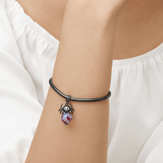 Gnoce Halloween Spider Pendant Dangle Charm_7