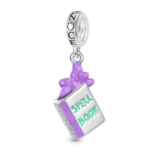 Gnoce Halloween Spellbook Pendant Dangle Charm_1
