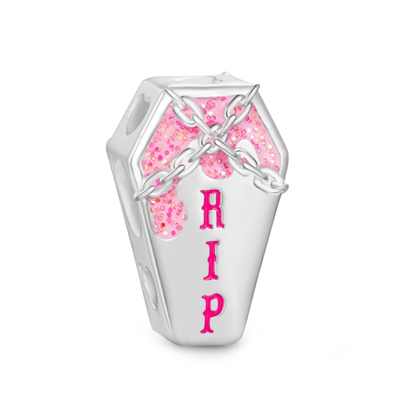 Gnoce Halloween Pink Coffin Charm_2