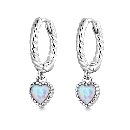 Gnoce Colorful Aussie Gem Heart Earrings_1