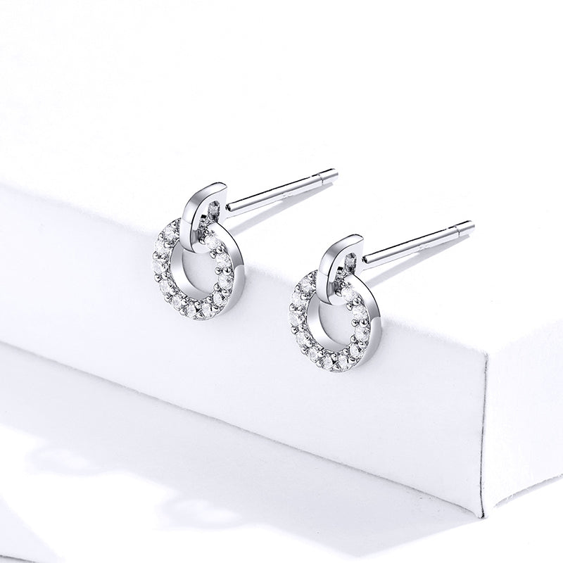Gnoce Lucky Circle Earrings_4