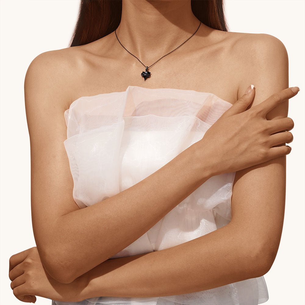 Gnoce Halloween Heart Thorn Pendant Dangle Charm_6