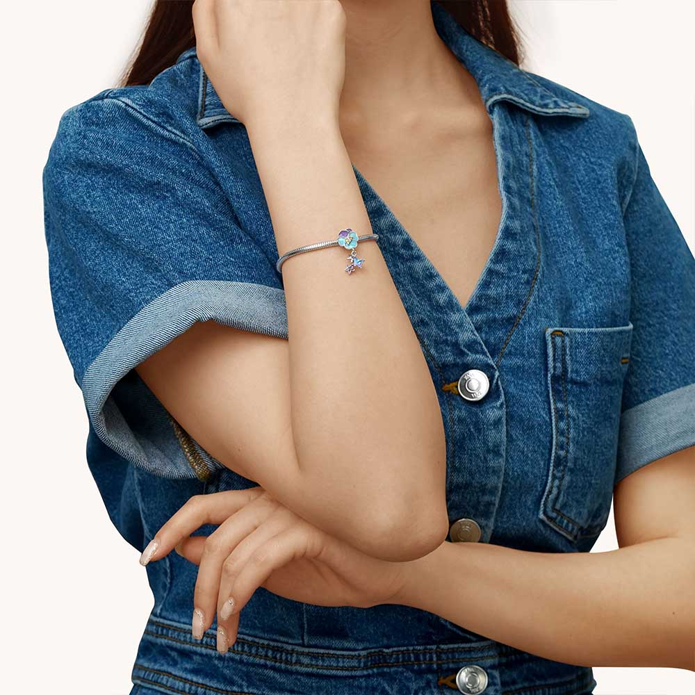 Gnoce Gradient Phalaenopsis Orchid Flower Charm_4