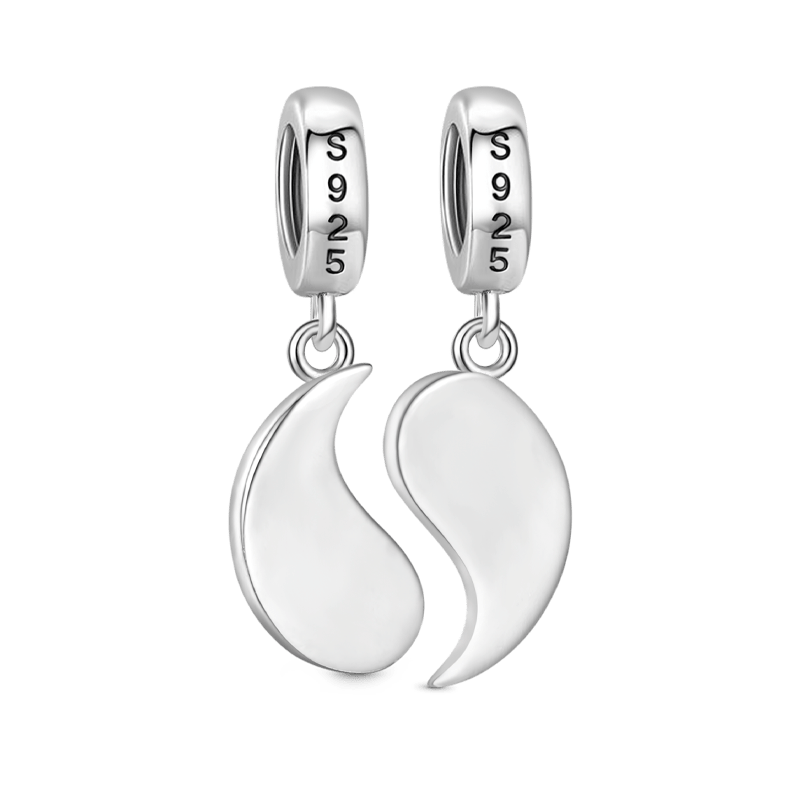 Gnoce Yin Yang Couple Pendant Dangle Charm_2