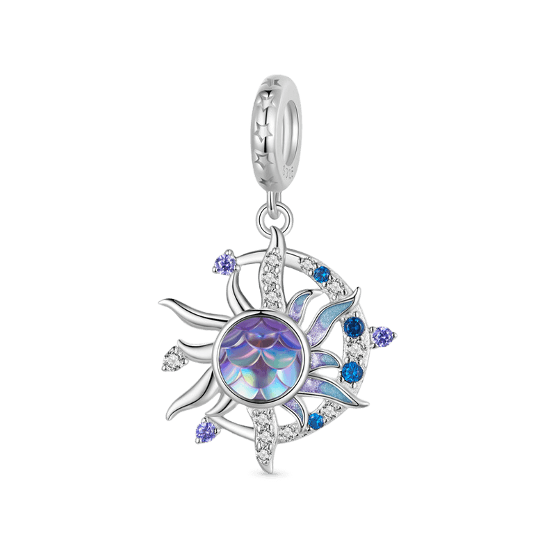 Gnoce Mystic Magic Sun Moon Pendant Dangle Charm_1