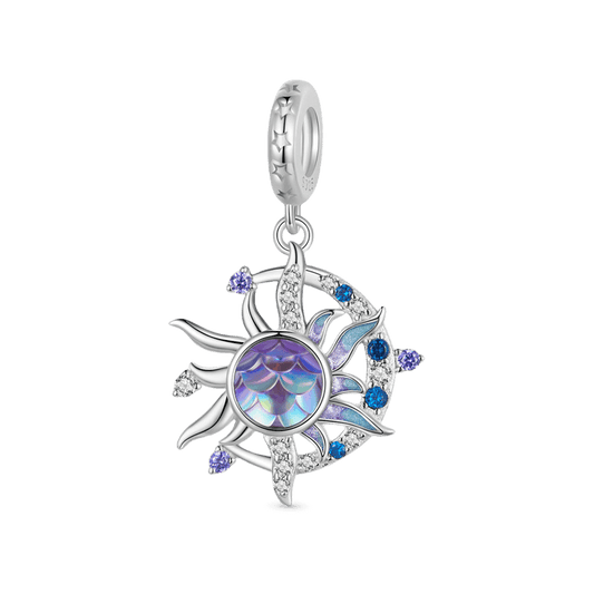Gnoce Mystic Magic Sun Moon Pendant Dangle Charm_1