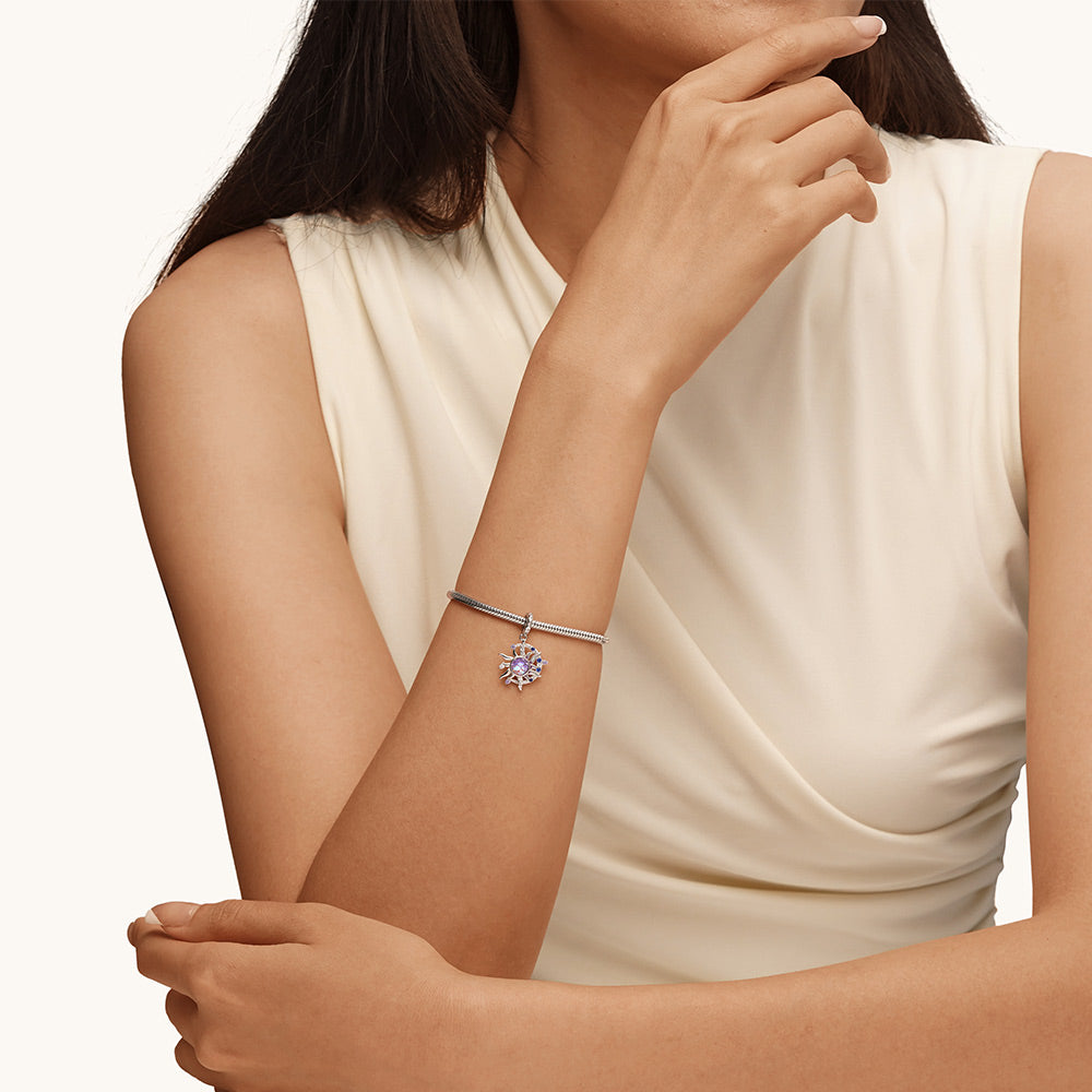 Gnoce Mystic Magic Sun Moon Pendant Dangle Charm_4